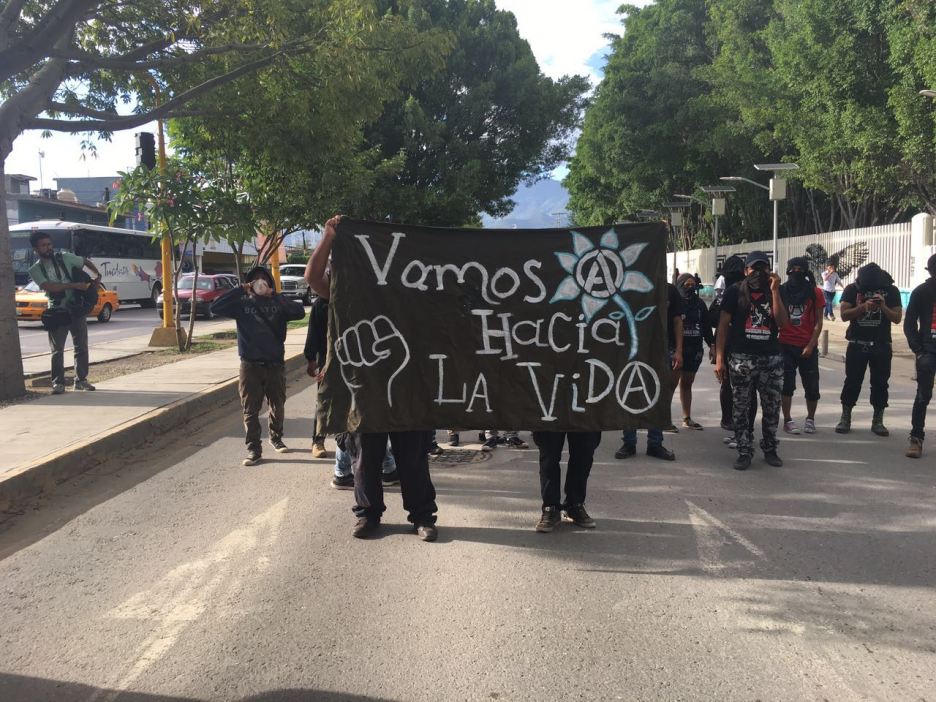Заява блоку анархістаў штата Оахака (Мексіка)