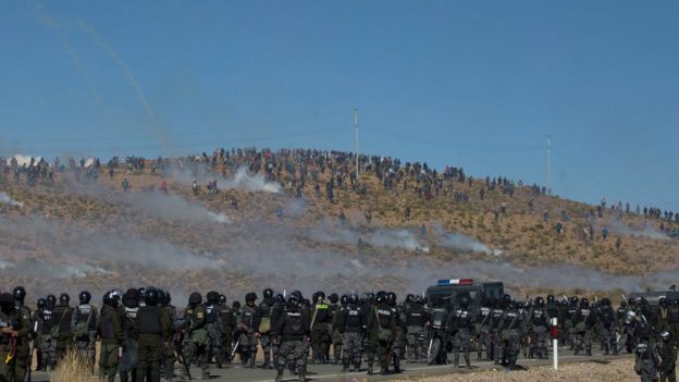 Замминистра МВД Боливии убит шахтёрами