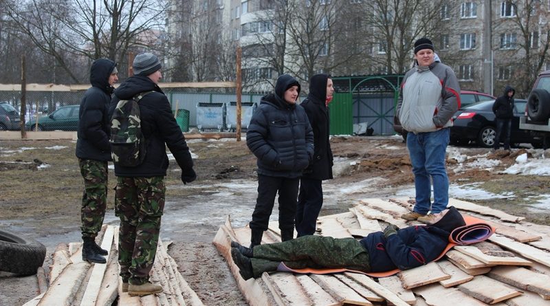 На вуліцы Мірашнічэнка пачалася абарона Курапатаў — Прамень