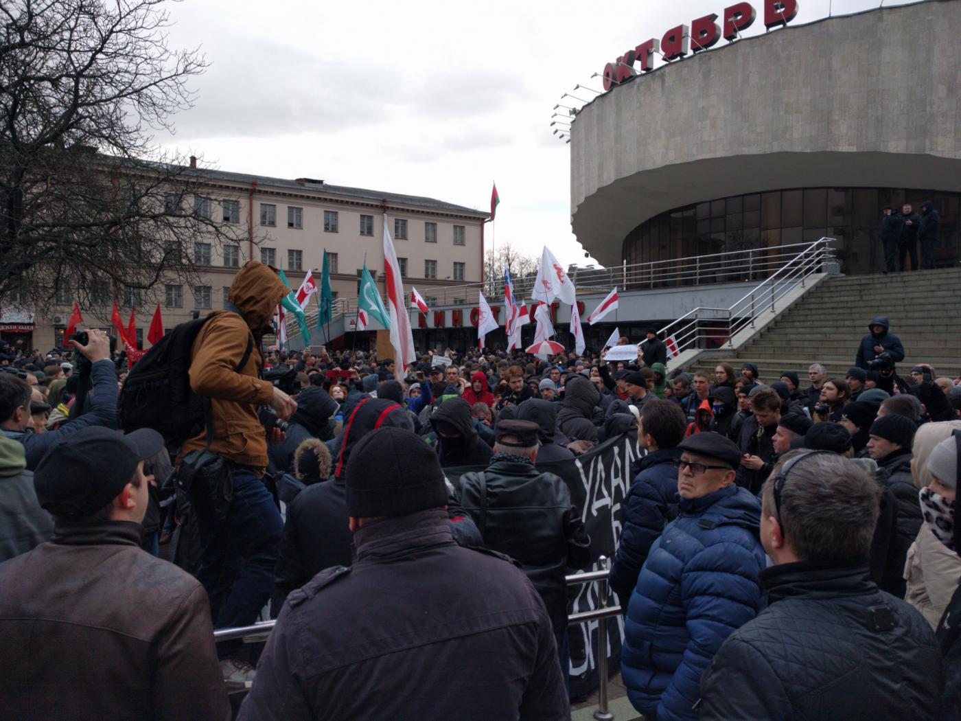 Марш недармоедов в Минске — онлайн (обновляется)