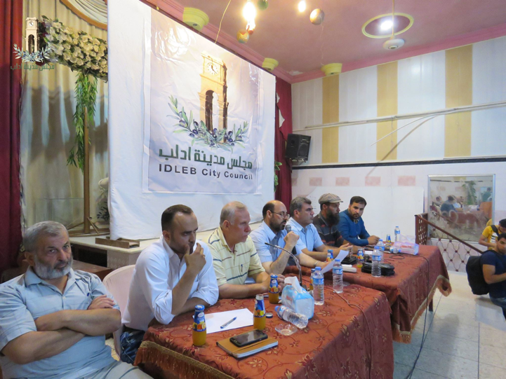 Хайат Тахрир аш Шам разогнал Местный Совет саомуправления в г.Идлиб, Сирия