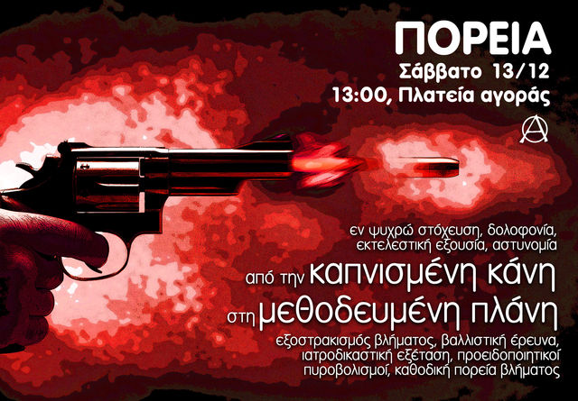 Плакаты греческих анархистов