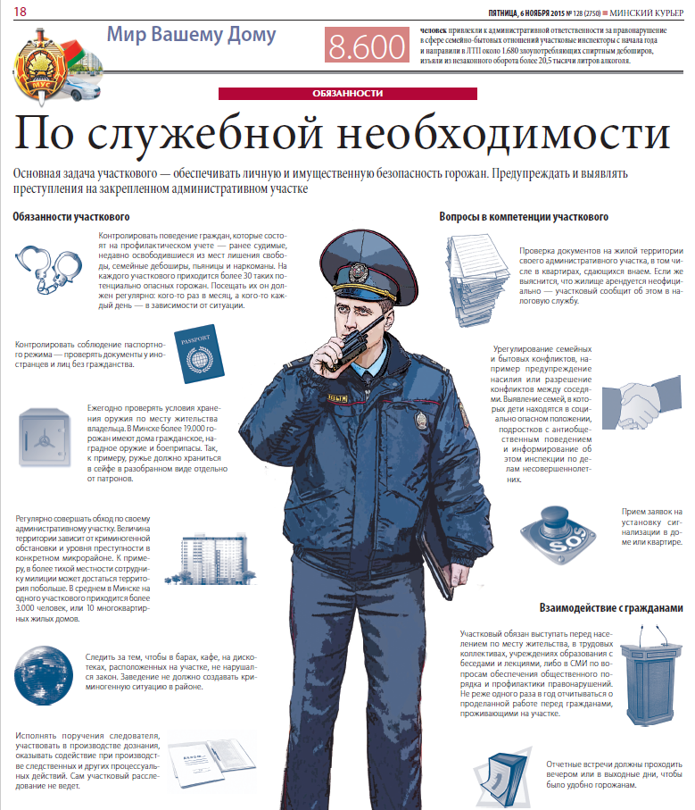 В Борисове пять милиционеров отказались выходить на работу