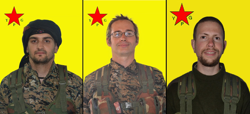 Официальное обращение YPG о погибших интернационалистах