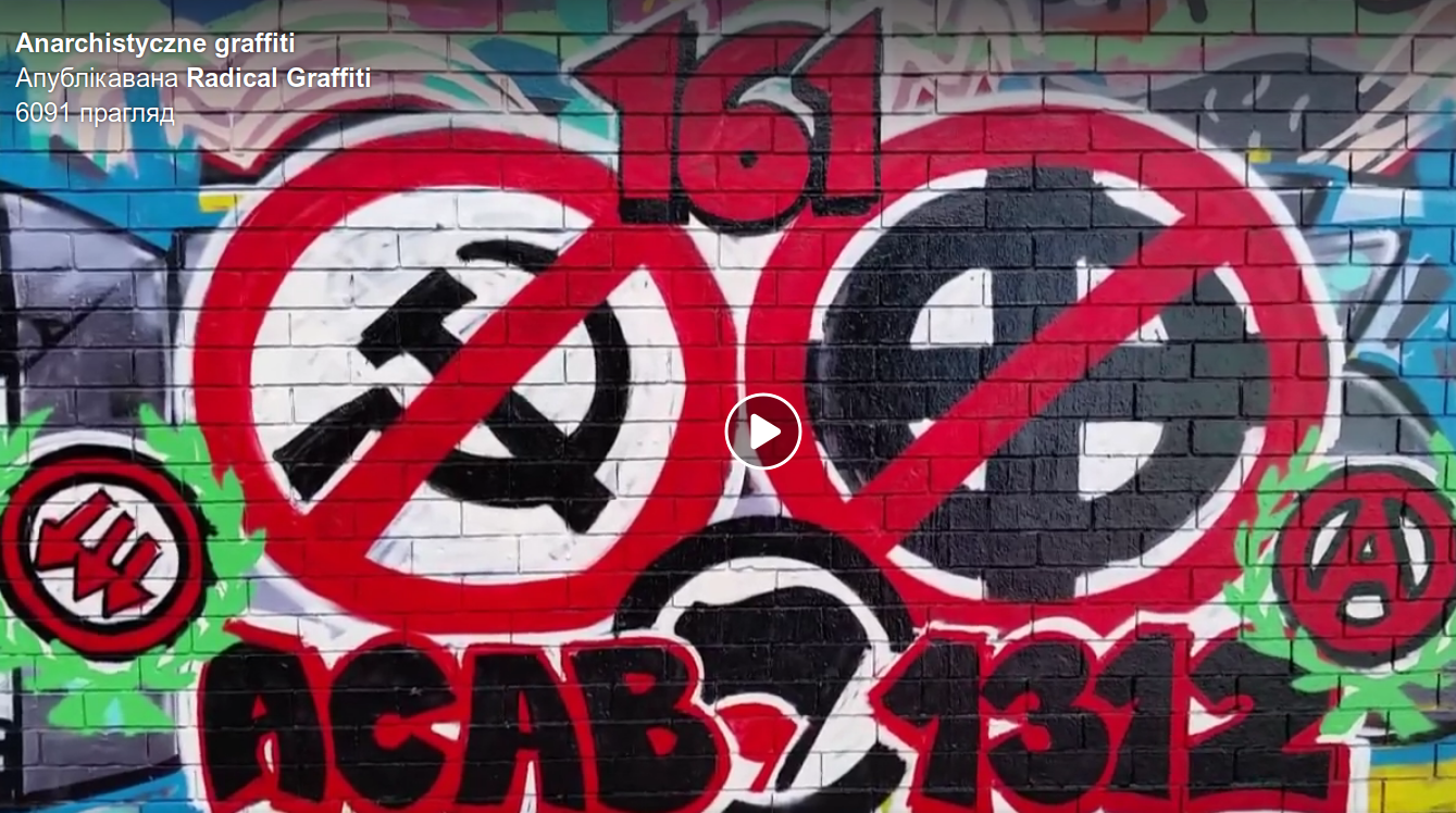 Anarchist graffiti in Poland
