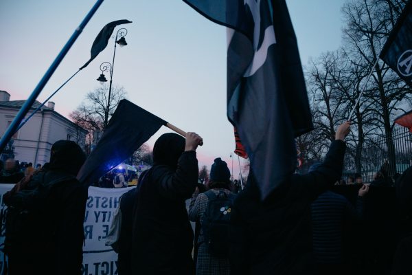 Отчет с демонстрации 24 февраля в Варшаве